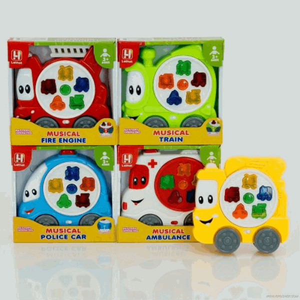 BestToys Light and sound toys Singing machine for babies | Musical police car